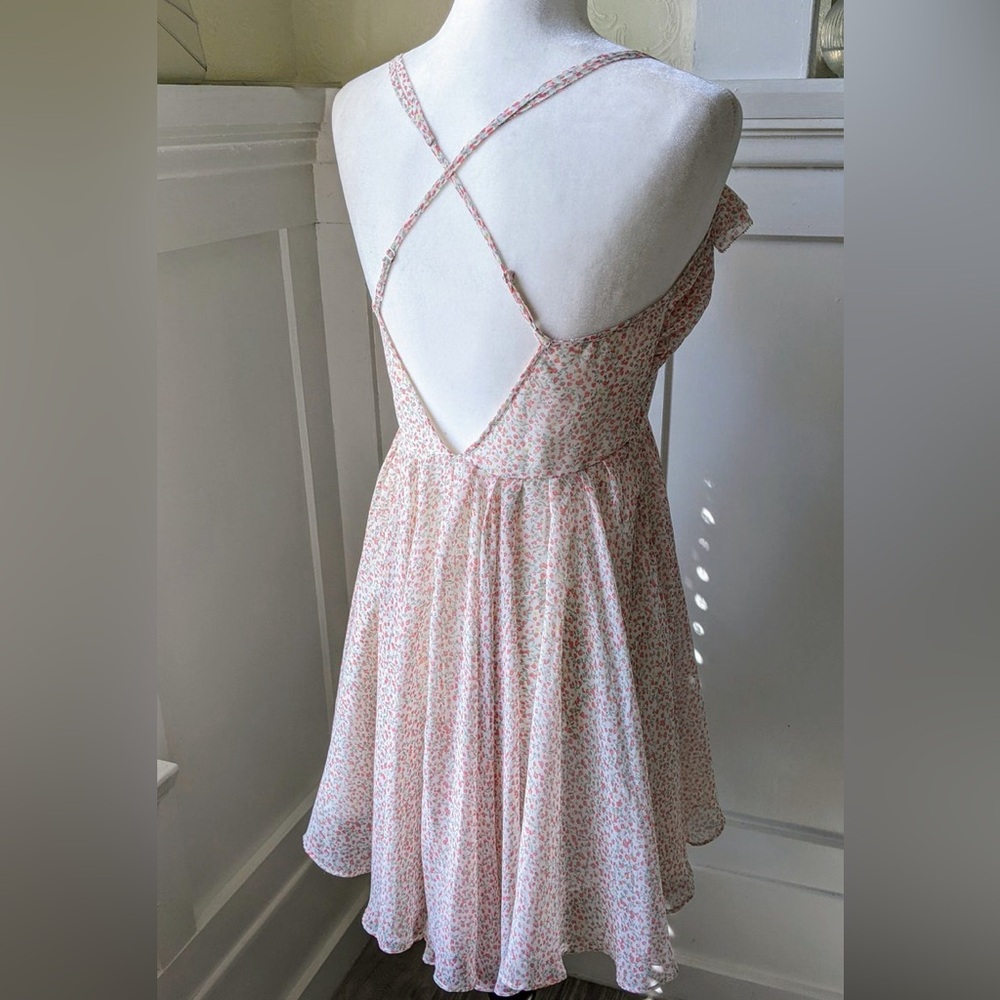 VINTAGE GUESS FLORAL DRESS - Picture 2 of 4